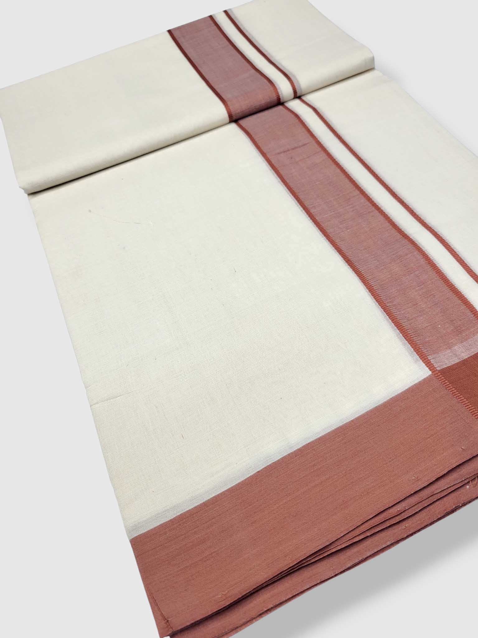 Kerala Premium Balaramapuram Handloom Dhoti/Mundu for Men