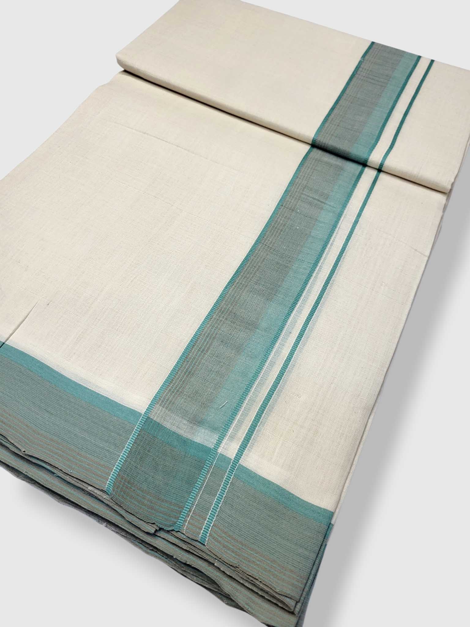 Kerala Premium Balaramapuram Handloom Dhoti/Mundu for Men