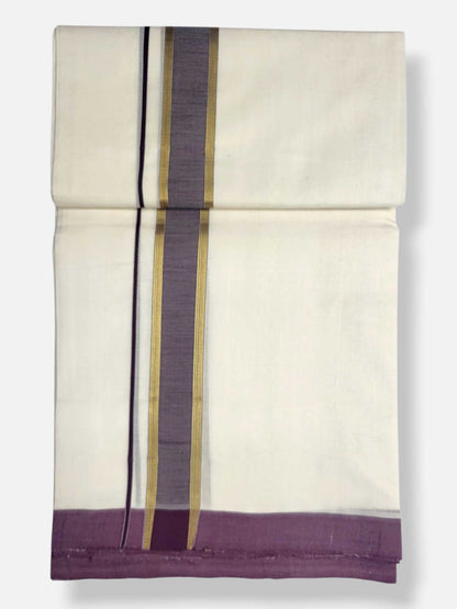 Kerala Premium Balaramapuram Handloom Dhoti/Mundu for Men