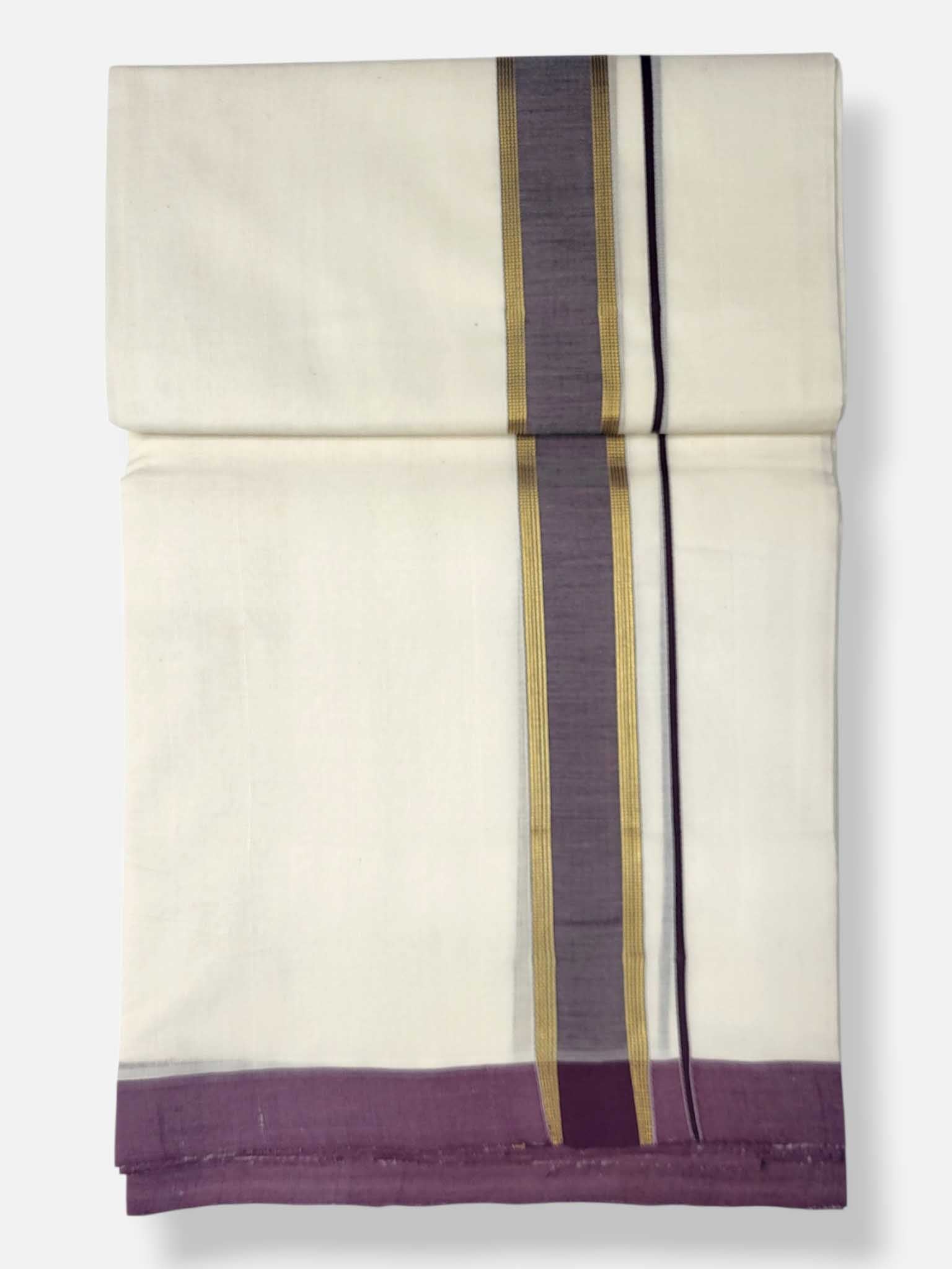 Kerala Premium Balaramapuram Handloom Dhoti/Mundu for Men