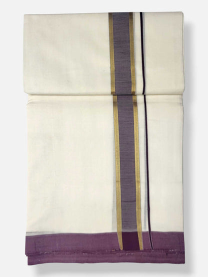 Kerala Premium Balaramapuram Handloom Dhoti/Mundu for Men