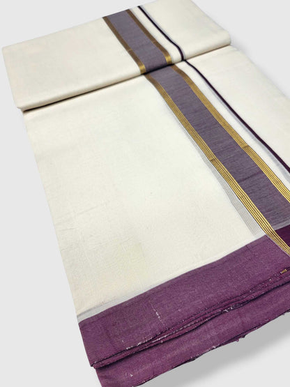 Kerala Premium Balaramapuram Handloom Dhoti/Mundu for Men