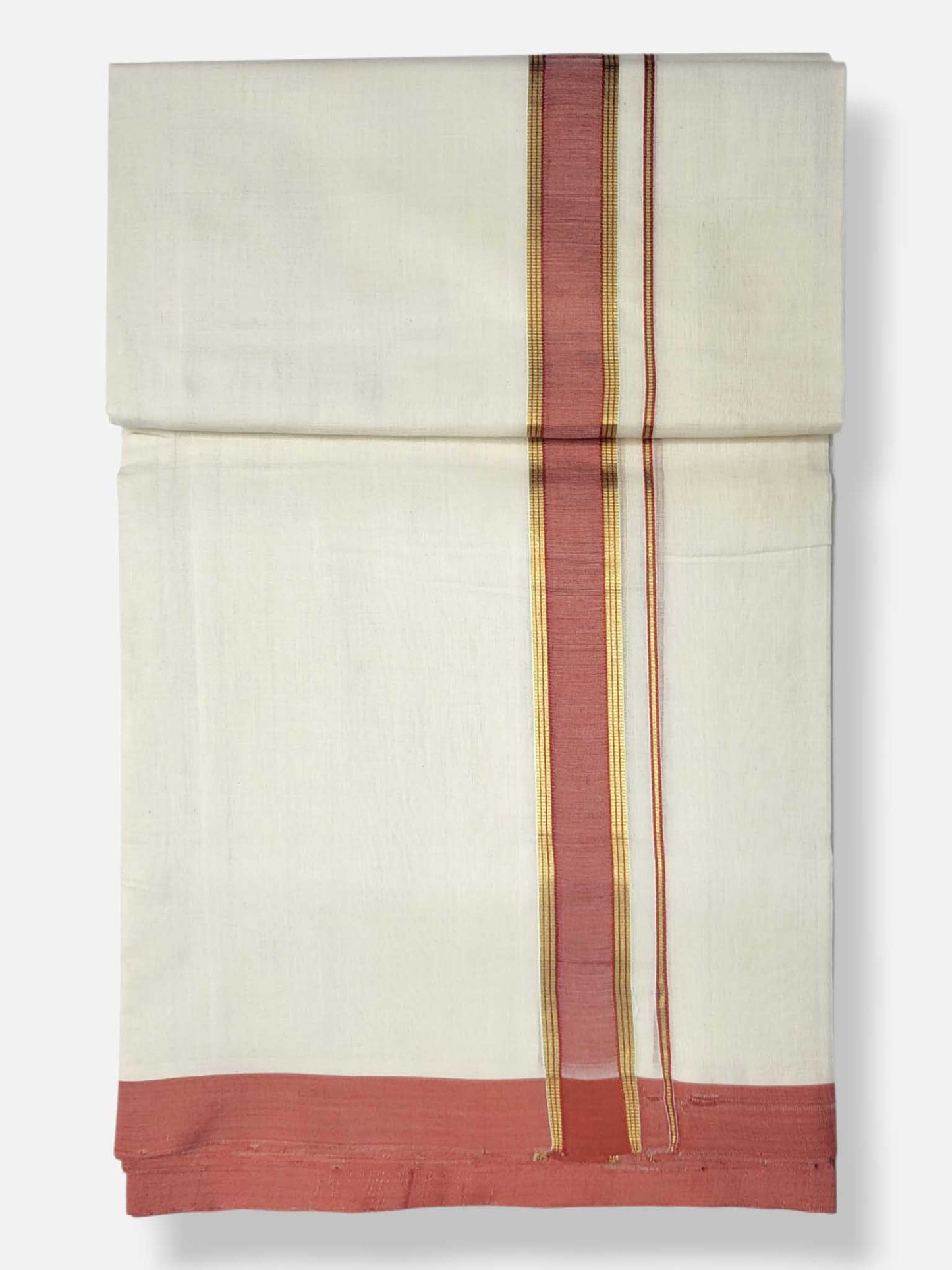 Kerala Premium Balaramapuram Handloom Dhoti/Mundu for Men