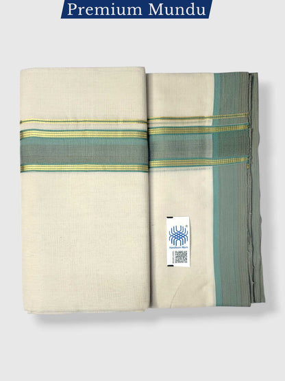 Kerala Premium Balaramapuram Handloom Dhoti/Mundu for Men