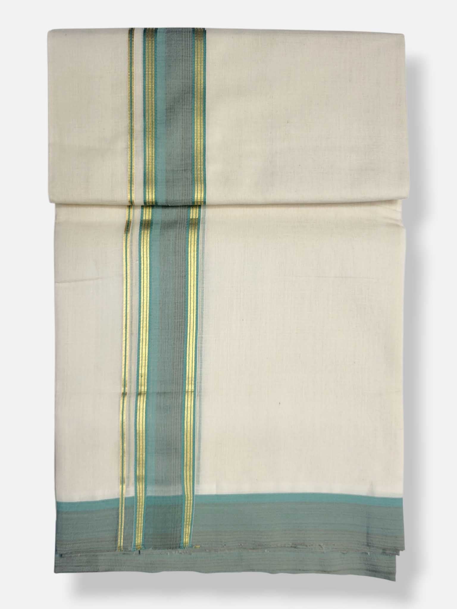Kerala Premium Balaramapuram Handloom Dhoti/Mundu for Men