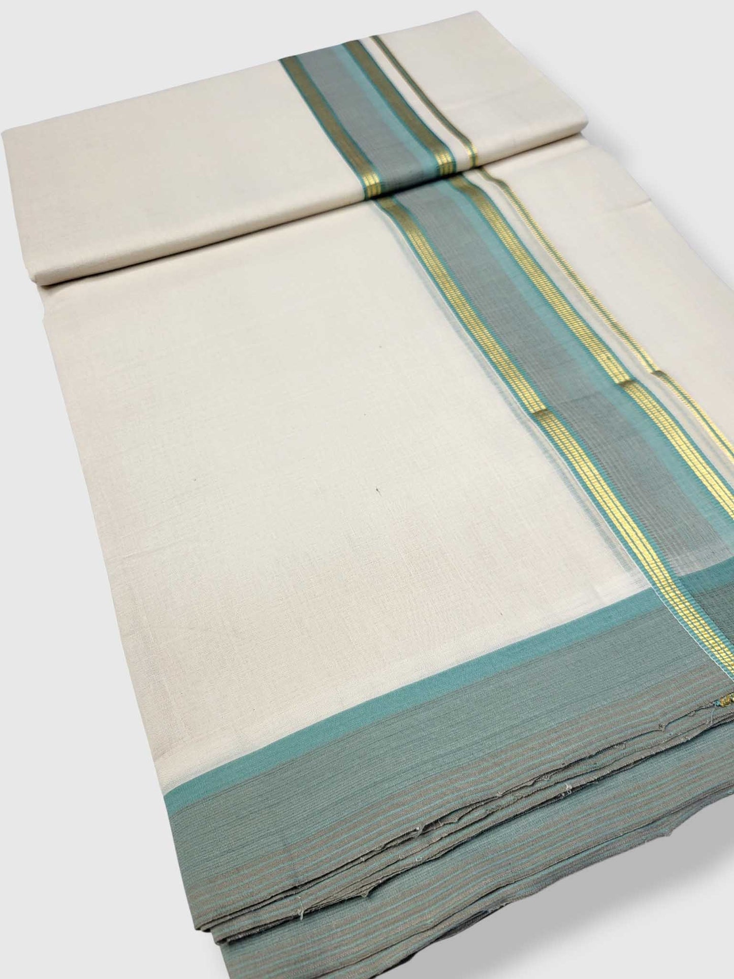 Kerala Premium Balaramapuram Handloom Dhoti/Mundu for Men