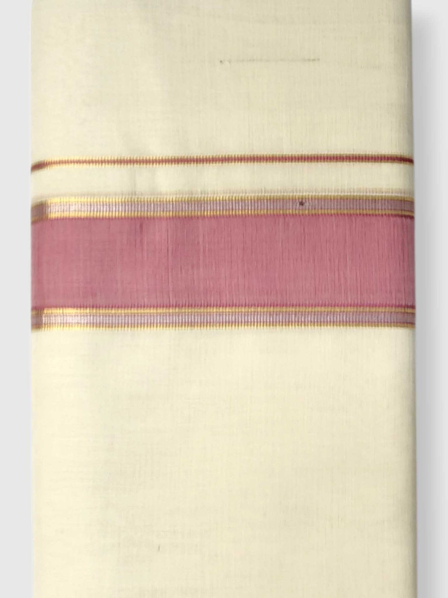 Kerala Premium Balaramapuram Handloom Dhoti/Mundu for Men