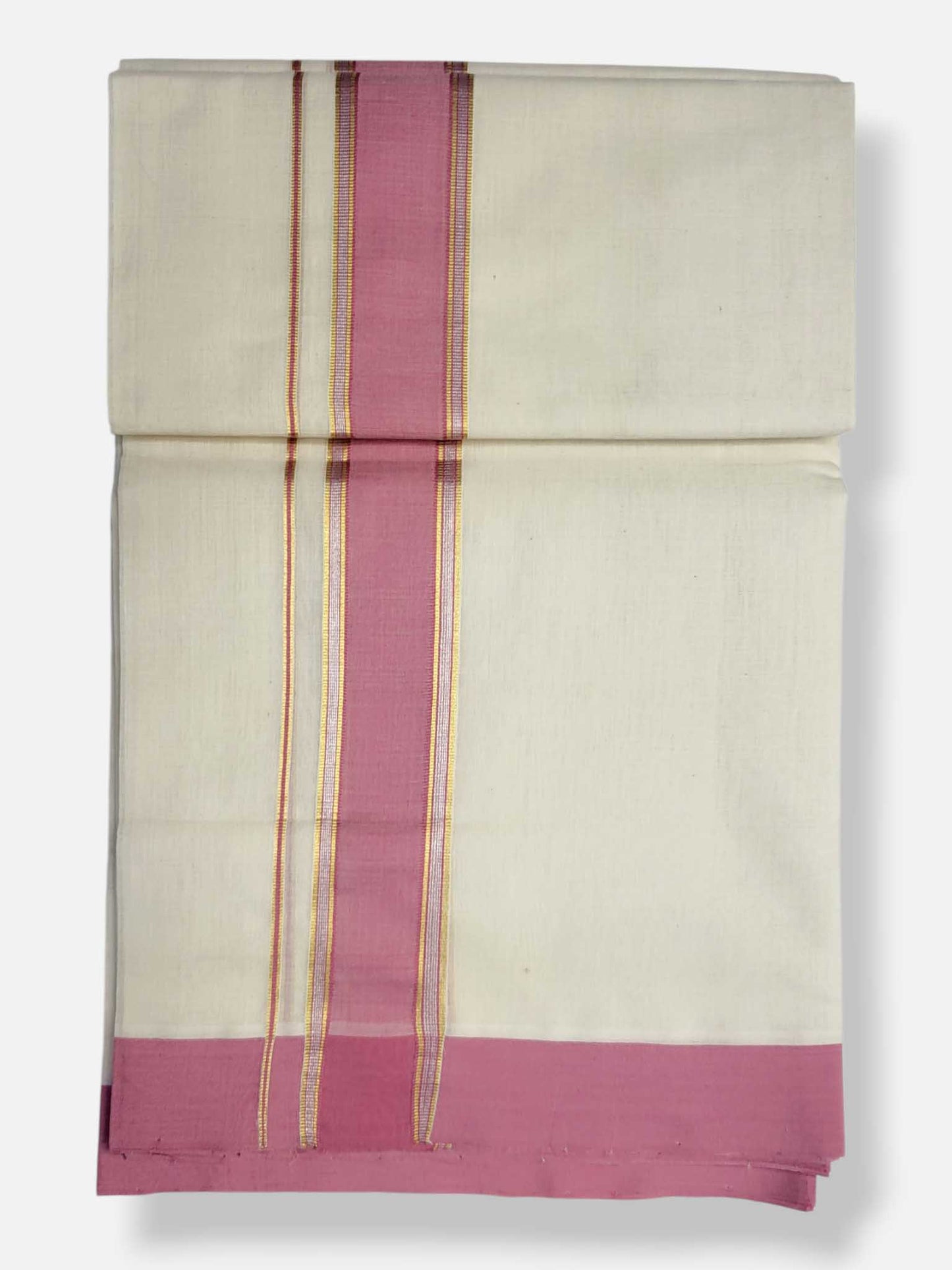 Kerala Premium Balaramapuram Handloom Dhoti/Mundu for Men