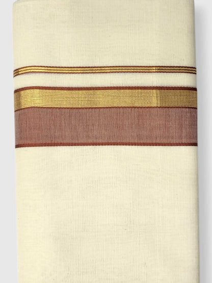Kerala Premium Balaramapuram Handloom Dhoti/Mundu for Men