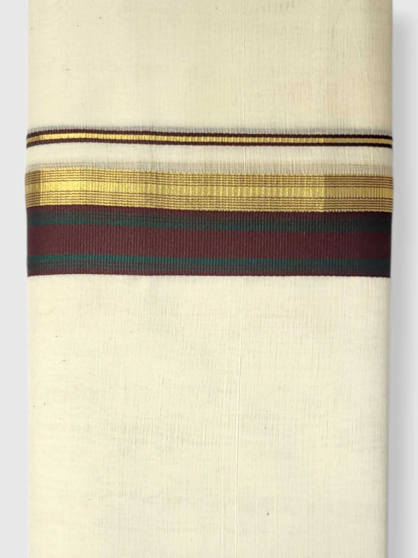 Kerala Premium Balaramapuram Handloom Dhoti/Mundu for Men