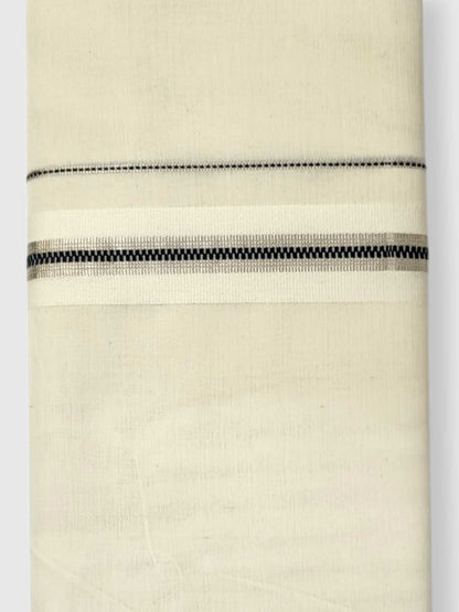 Kerala Kasavu Mundu for Men