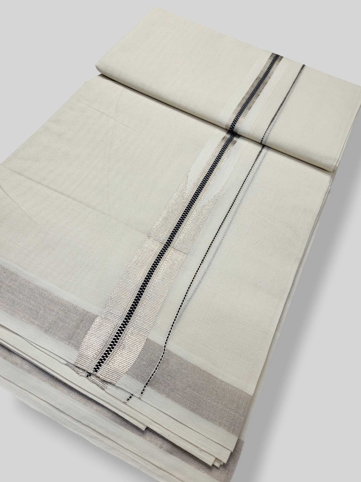 Kerala Kasavu Mundu for Men