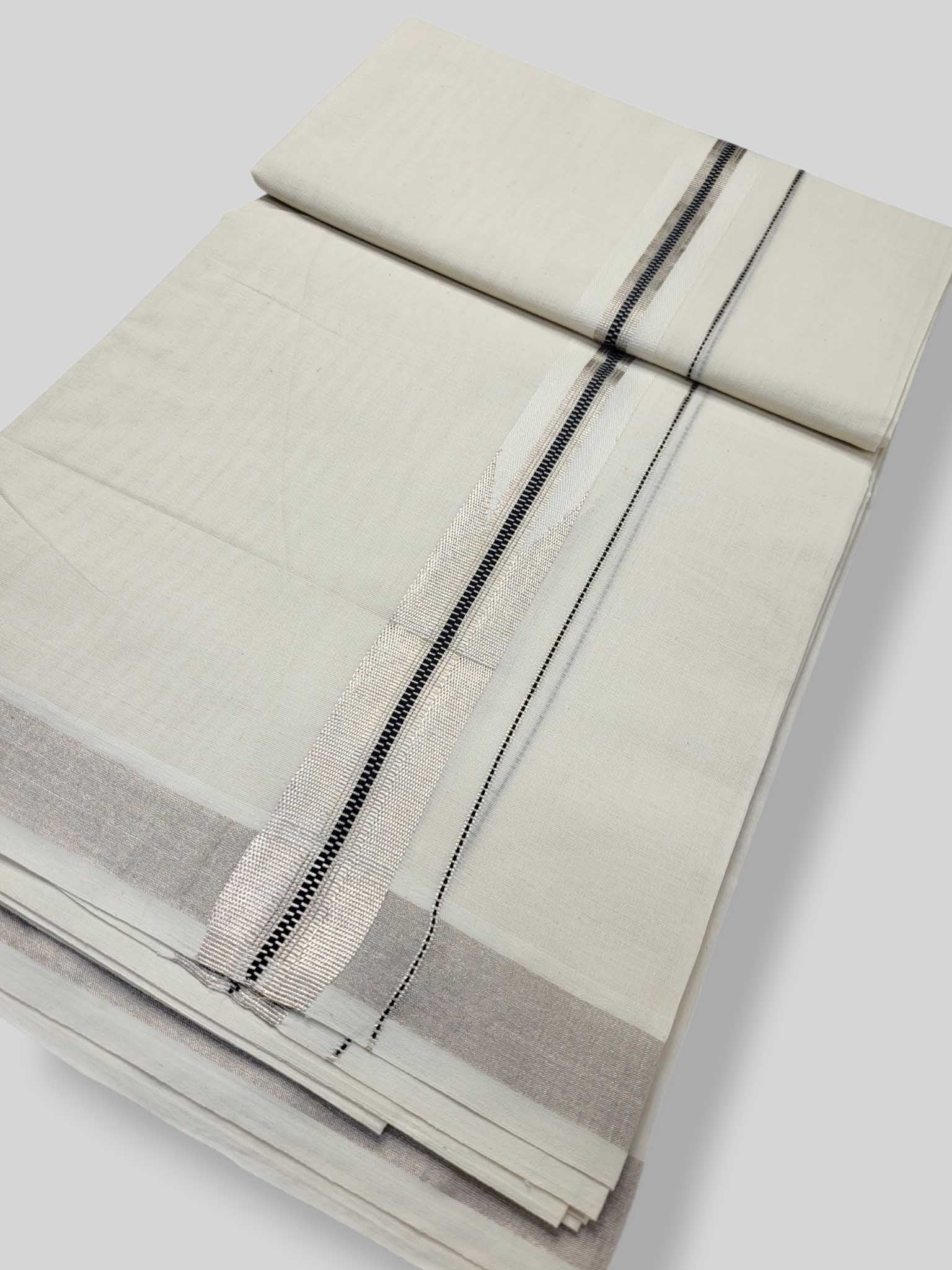 Kerala Kasavu Mundu for Men