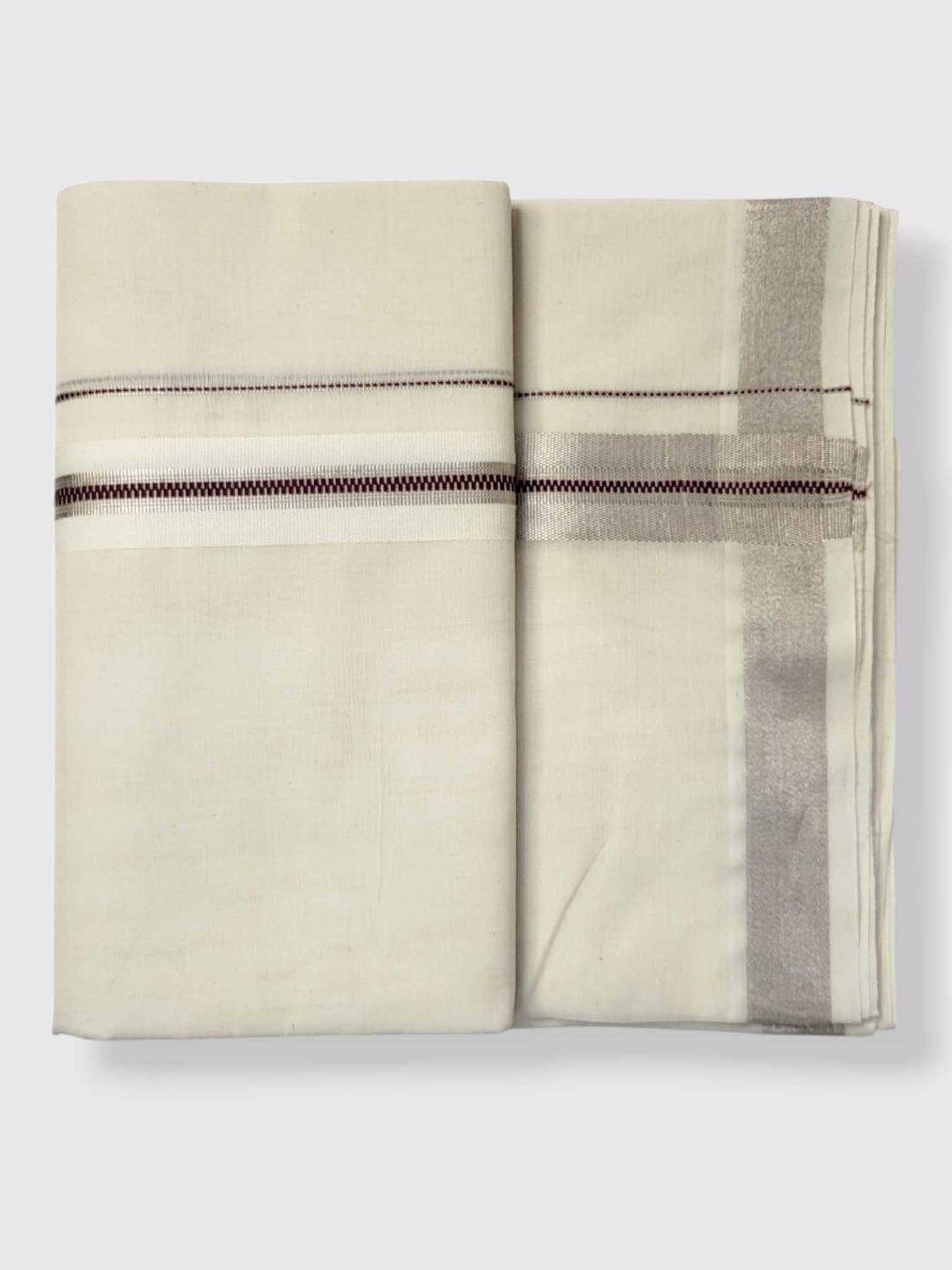 Kerala Kasavu Mundu for Men