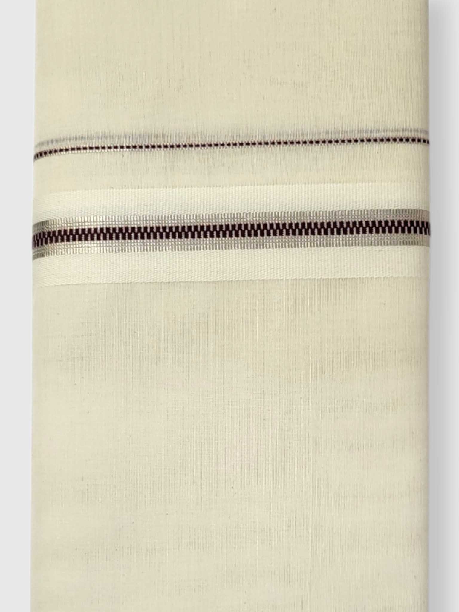 Kerala Kasavu Mundu for Men