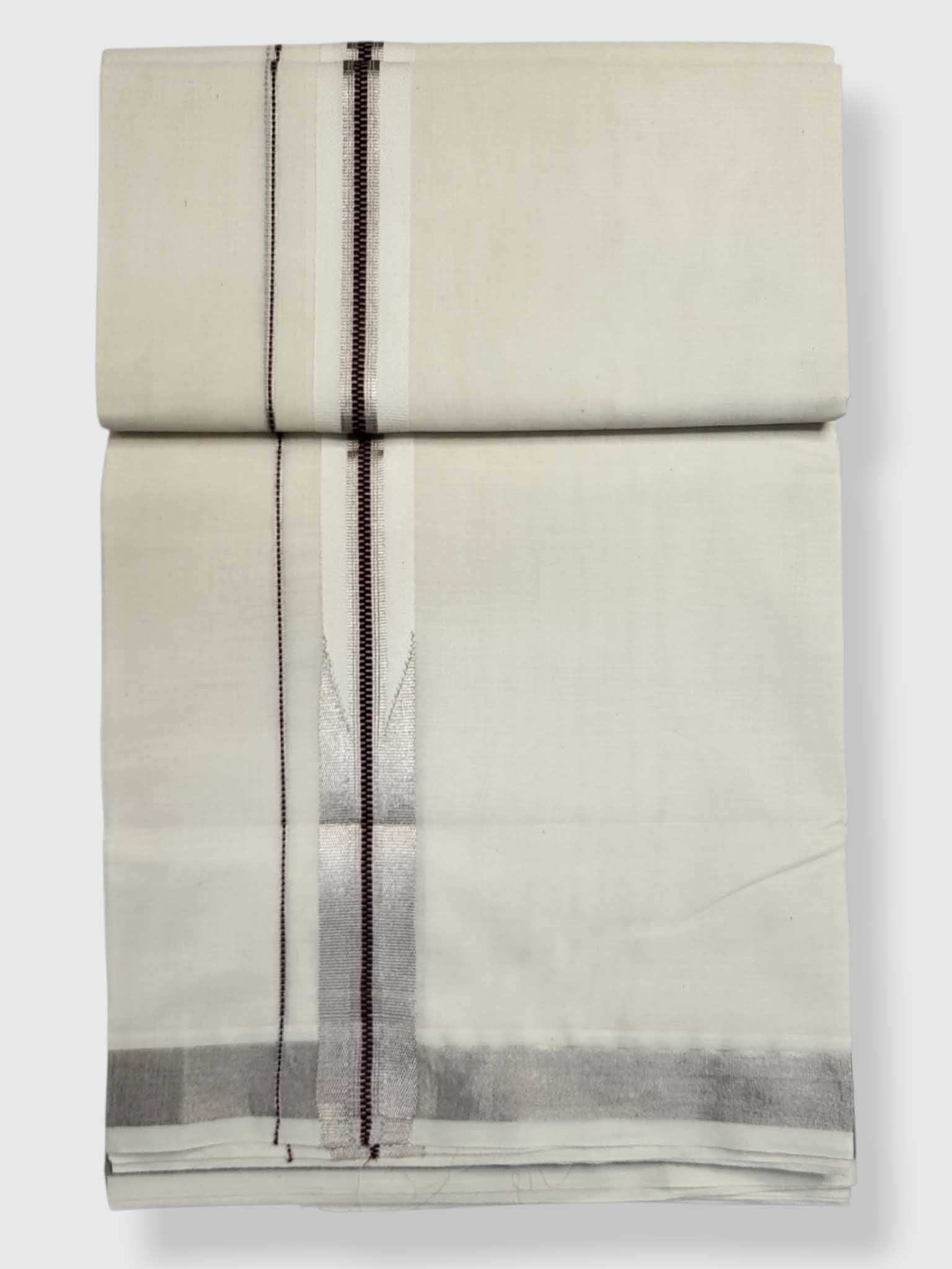 Kerala Kasavu Mundu for Men