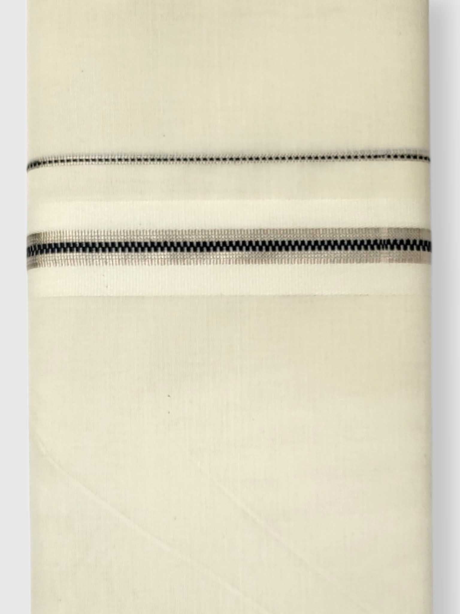 Kerala Kasavu Mundu for Men