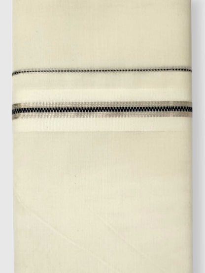 Kerala Kasavu Mundu for Men