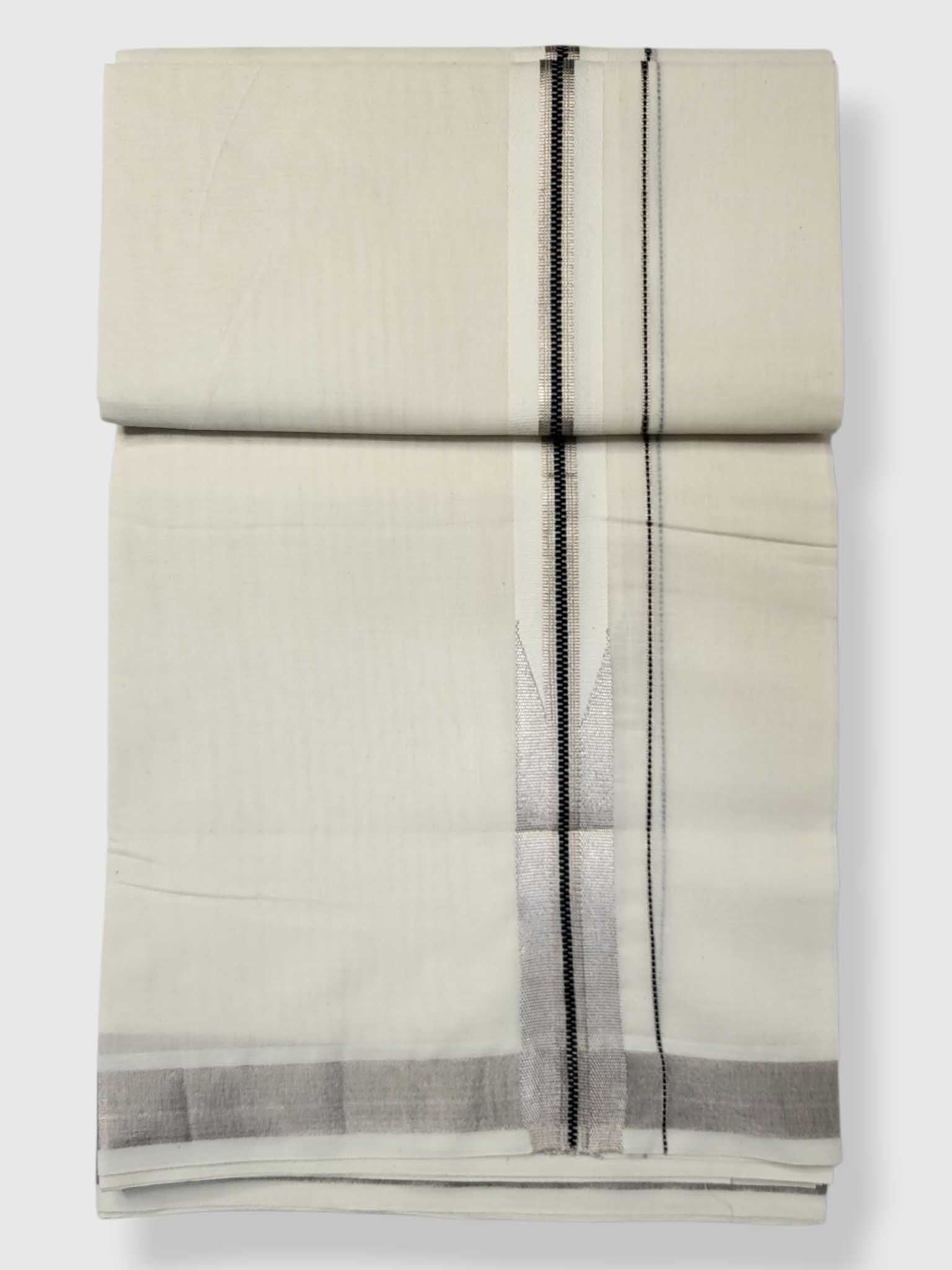 Kerala Kasavu Mundu for Men