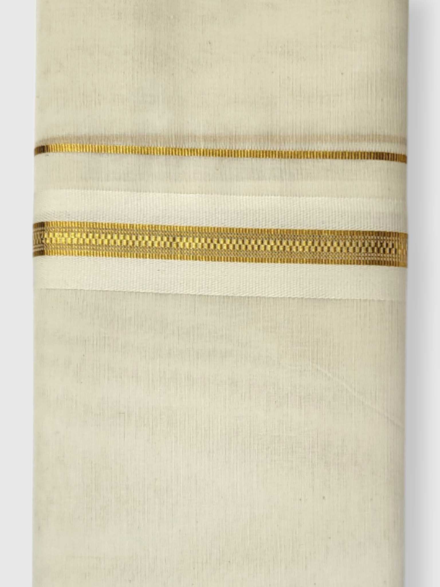 Kerala Kasavu Mundu for Men