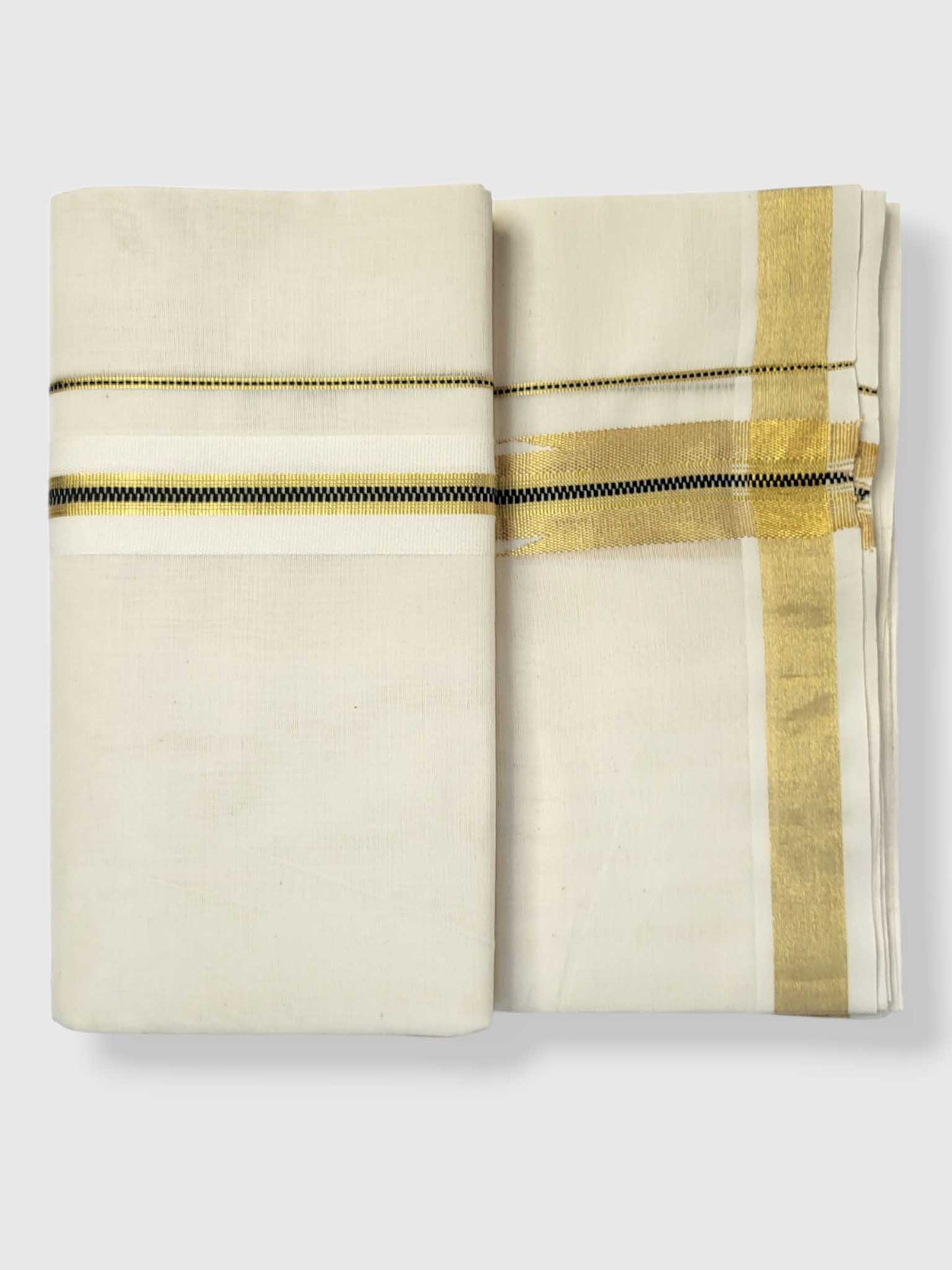 Kerala Kasavu Mundu for Men
