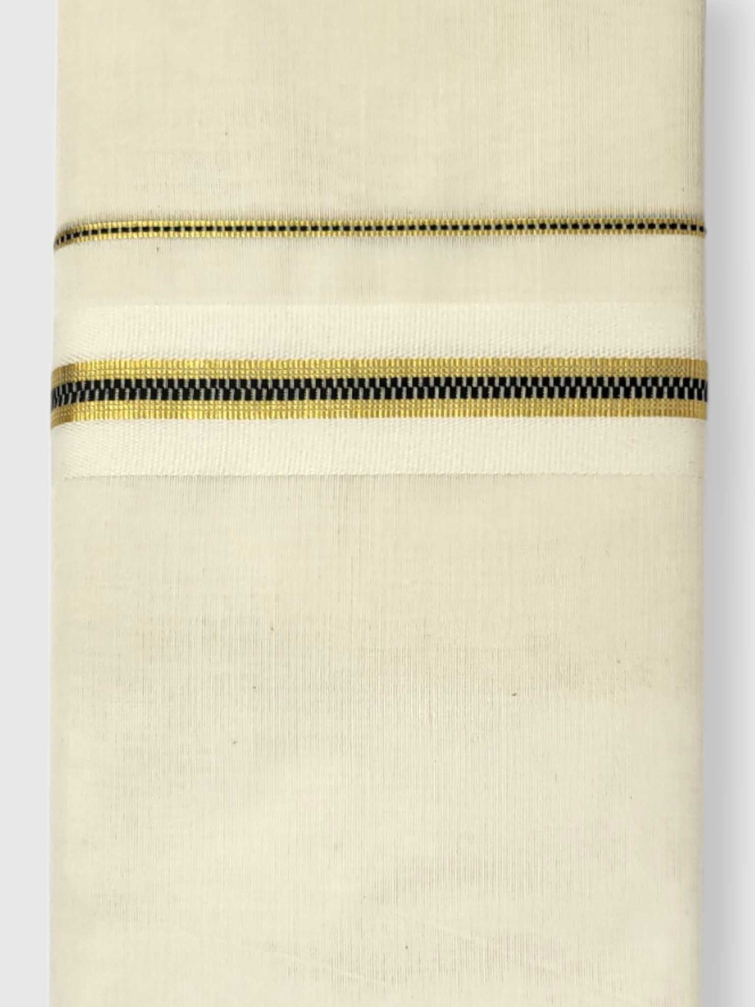 Kerala Kasavu Mundu for Men