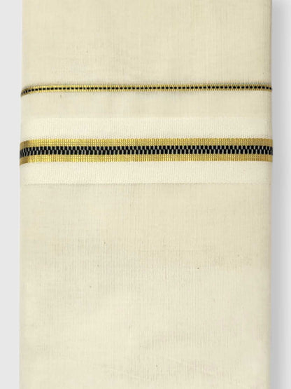 Kerala Kasavu Mundu for Men