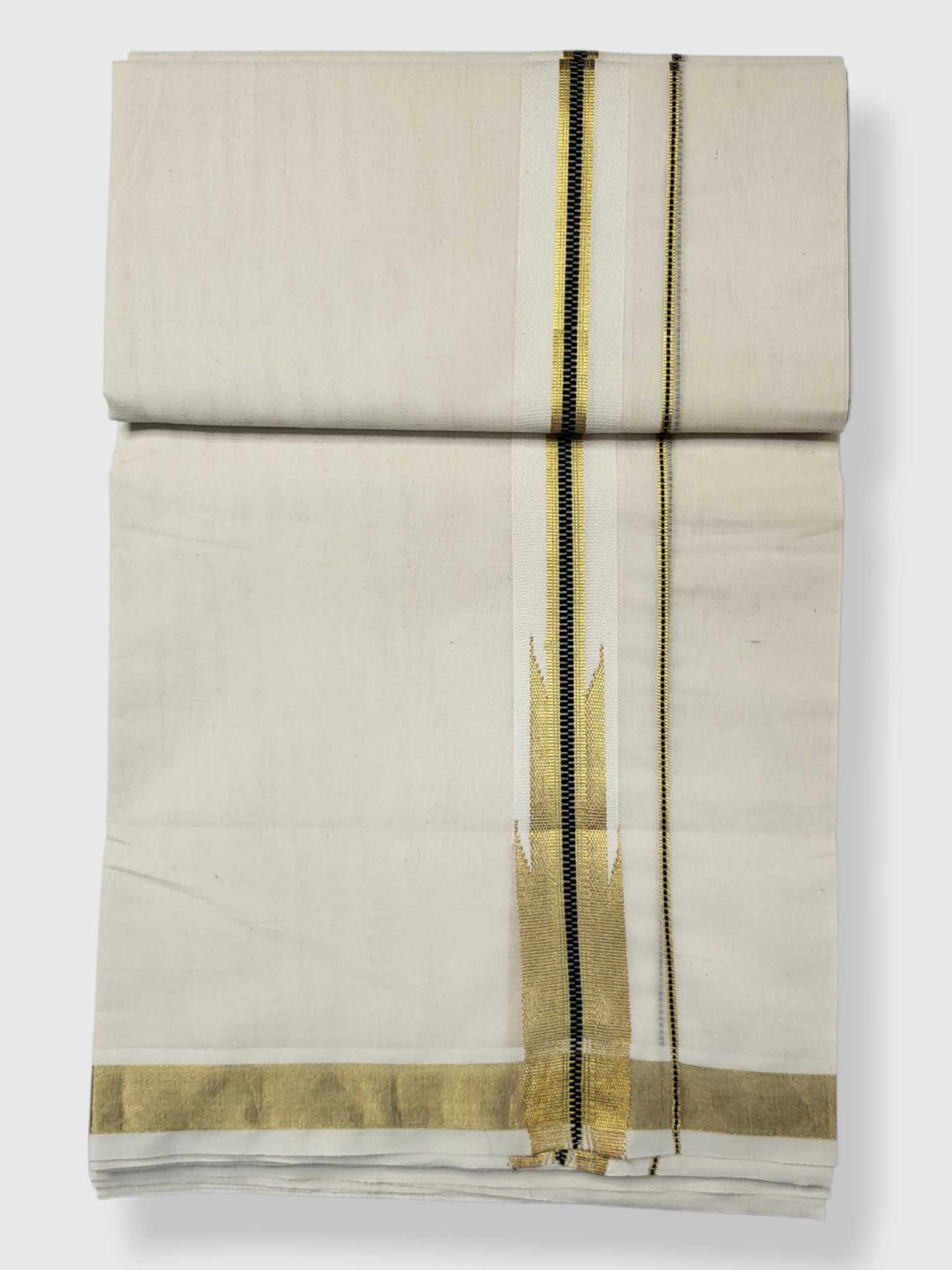 Kerala Kasavu Mundu for Men