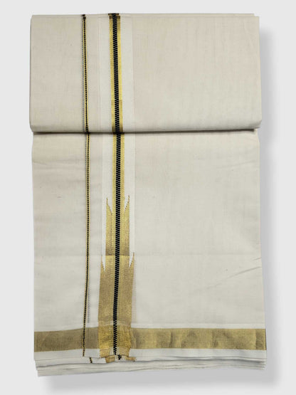 Kerala Kasavu Mundu for Men