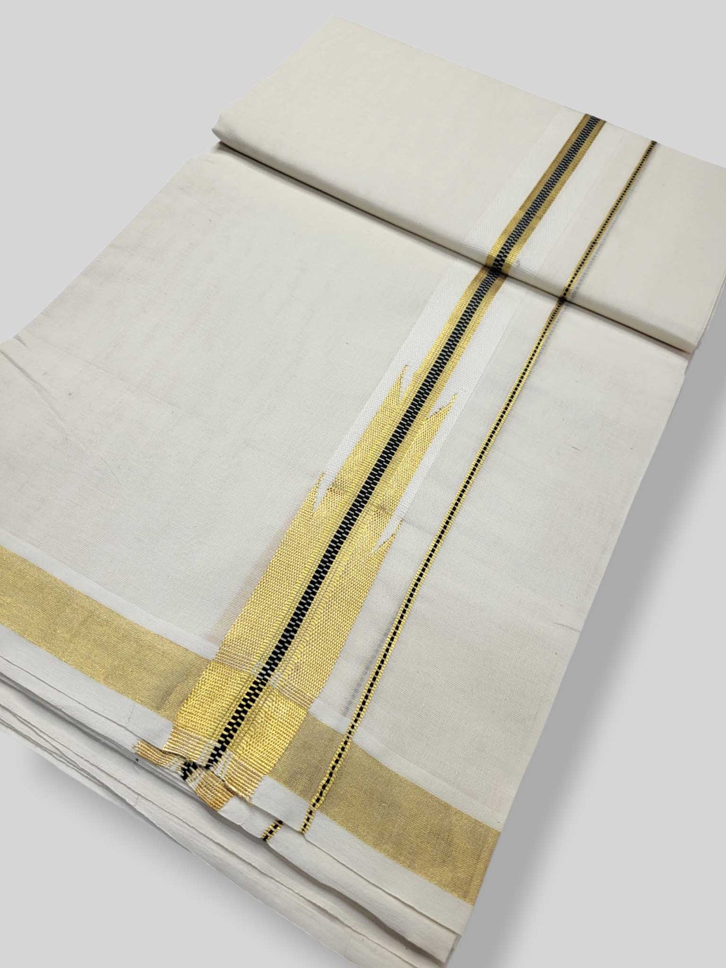 Kerala Kasavu Mundu for Men