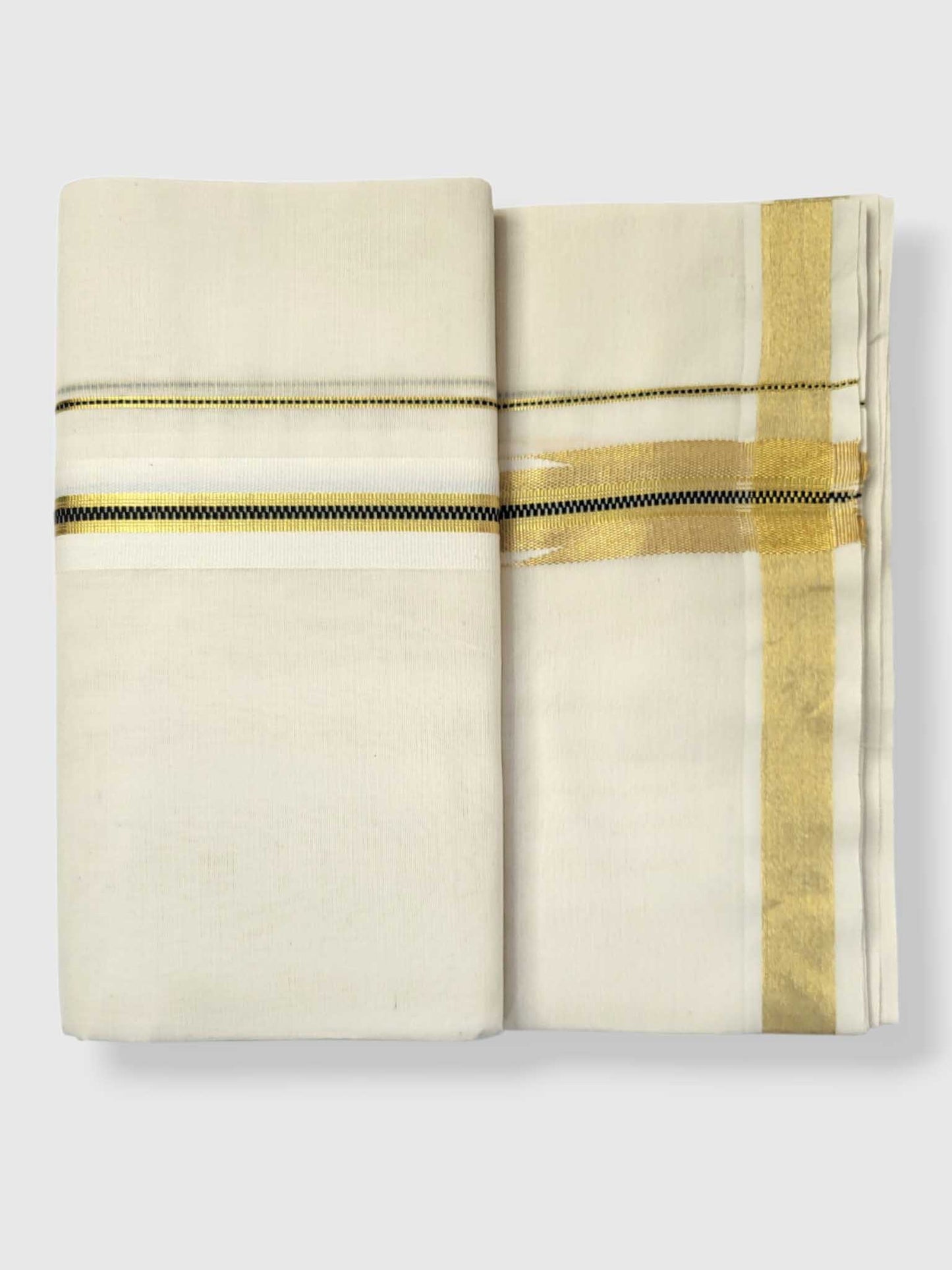 Kerala Kasavu Mundu for Men