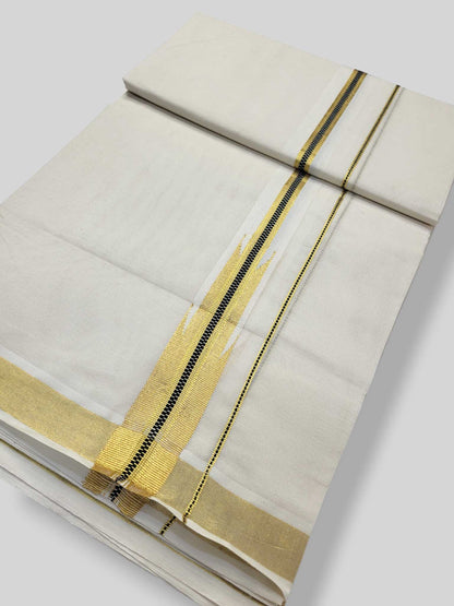 Kerala Kasavu Mundu for Men