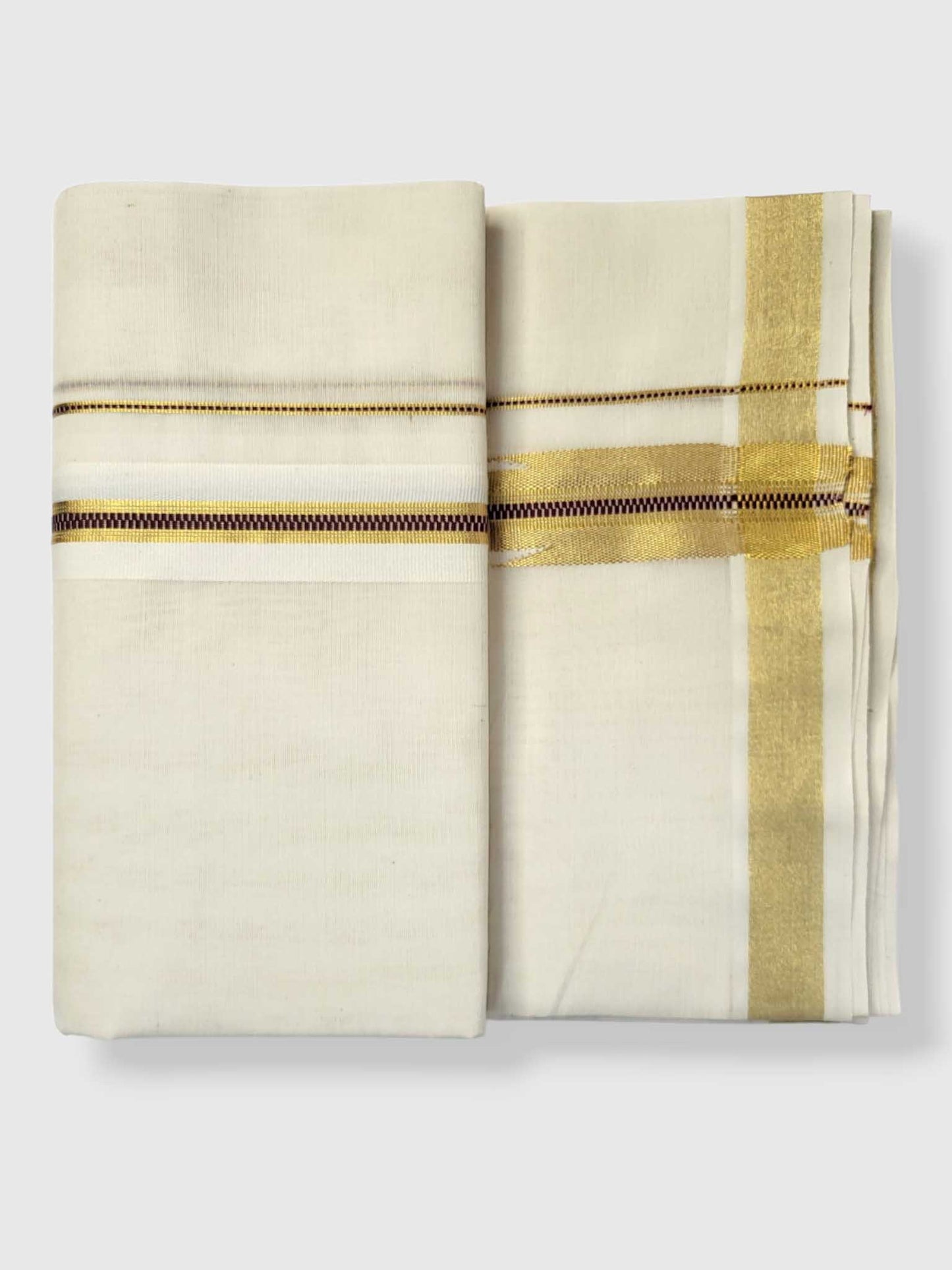 Kerala Kasavu Mundu for Men