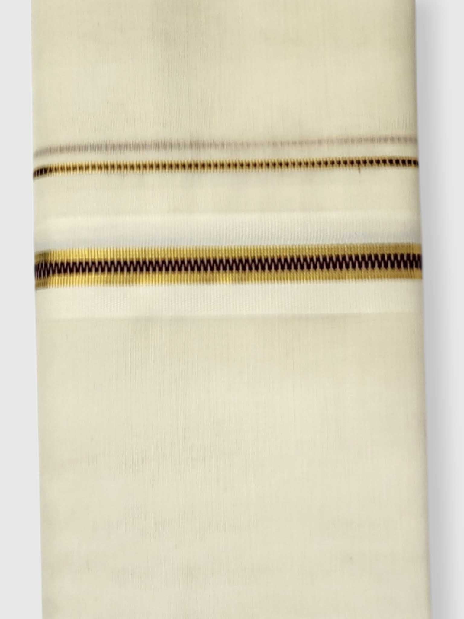 Kerala Kasavu Mundu for Men
