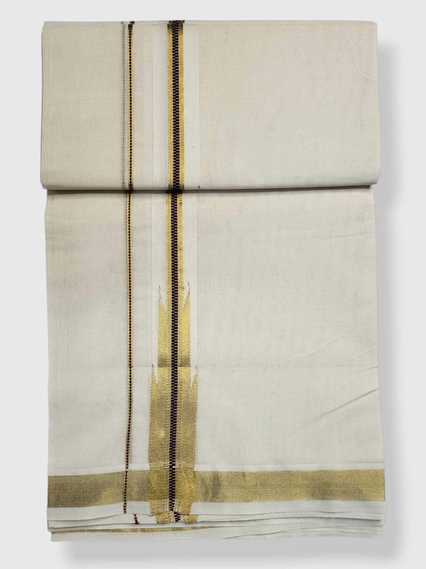 Kerala Kasavu Mundu for Men