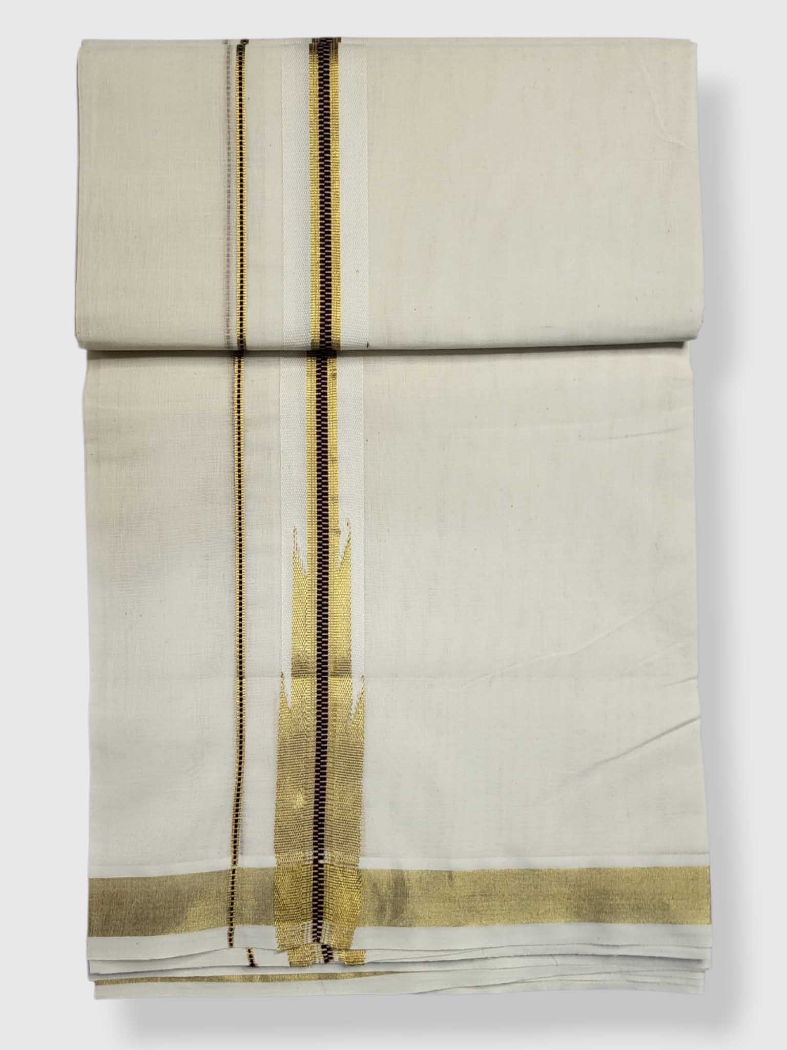 Kerala Kasavu Mundu for Men