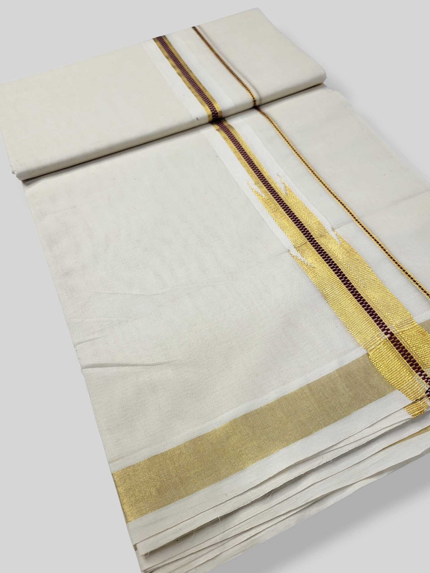 Kerala Kasavu Mundu for Men