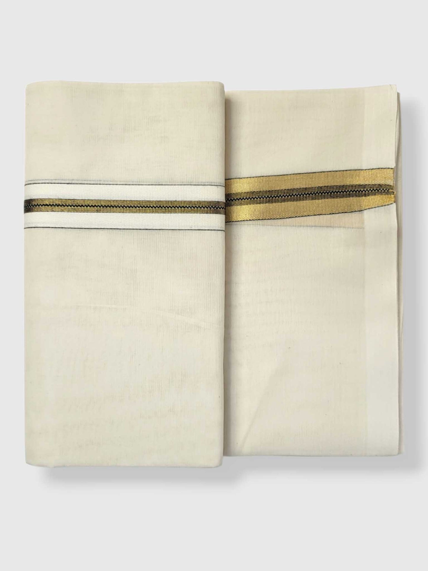 Kerala Kasavu Mundu for Men