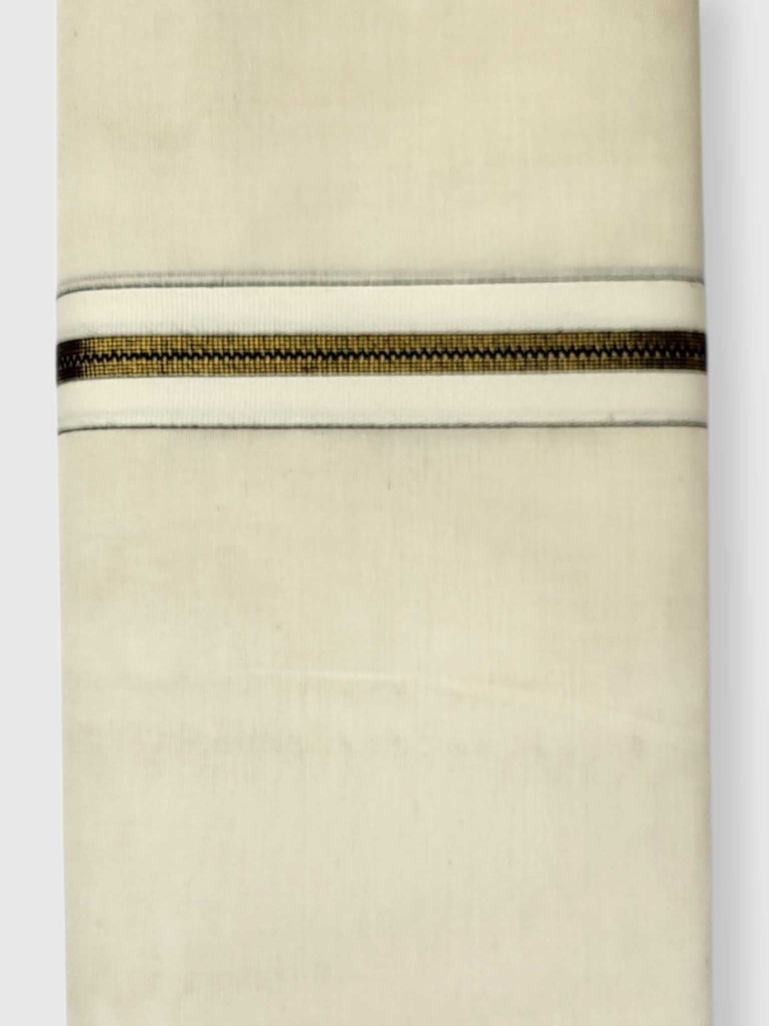 Kerala Kasavu Mundu for Men