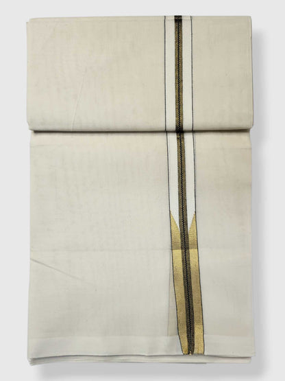 Kerala Kasavu Mundu for Men