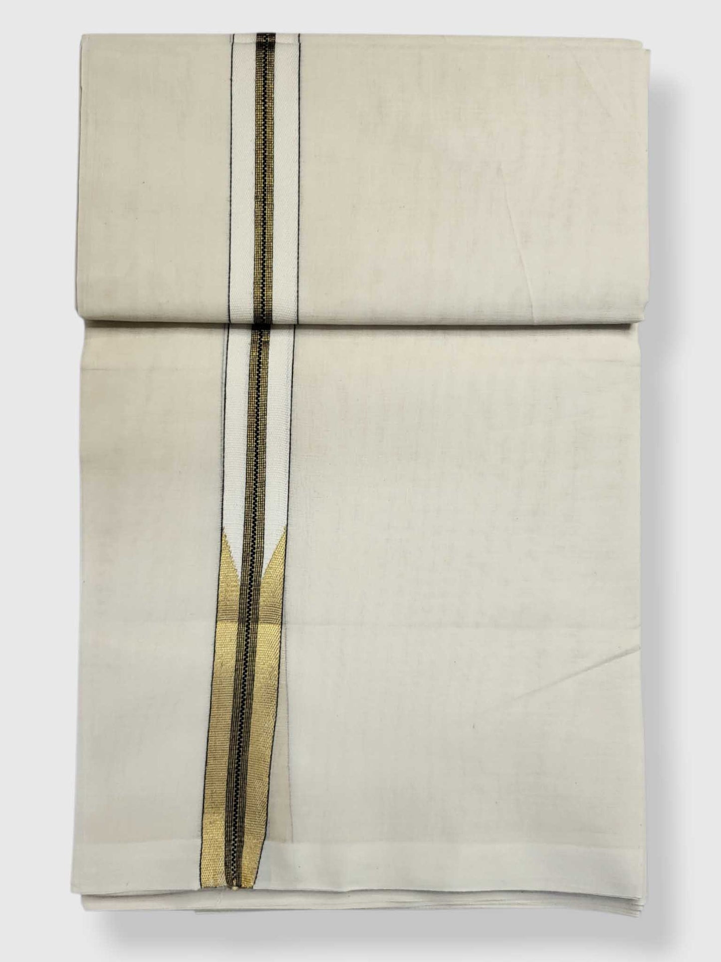 Kerala Kasavu Mundu for Men