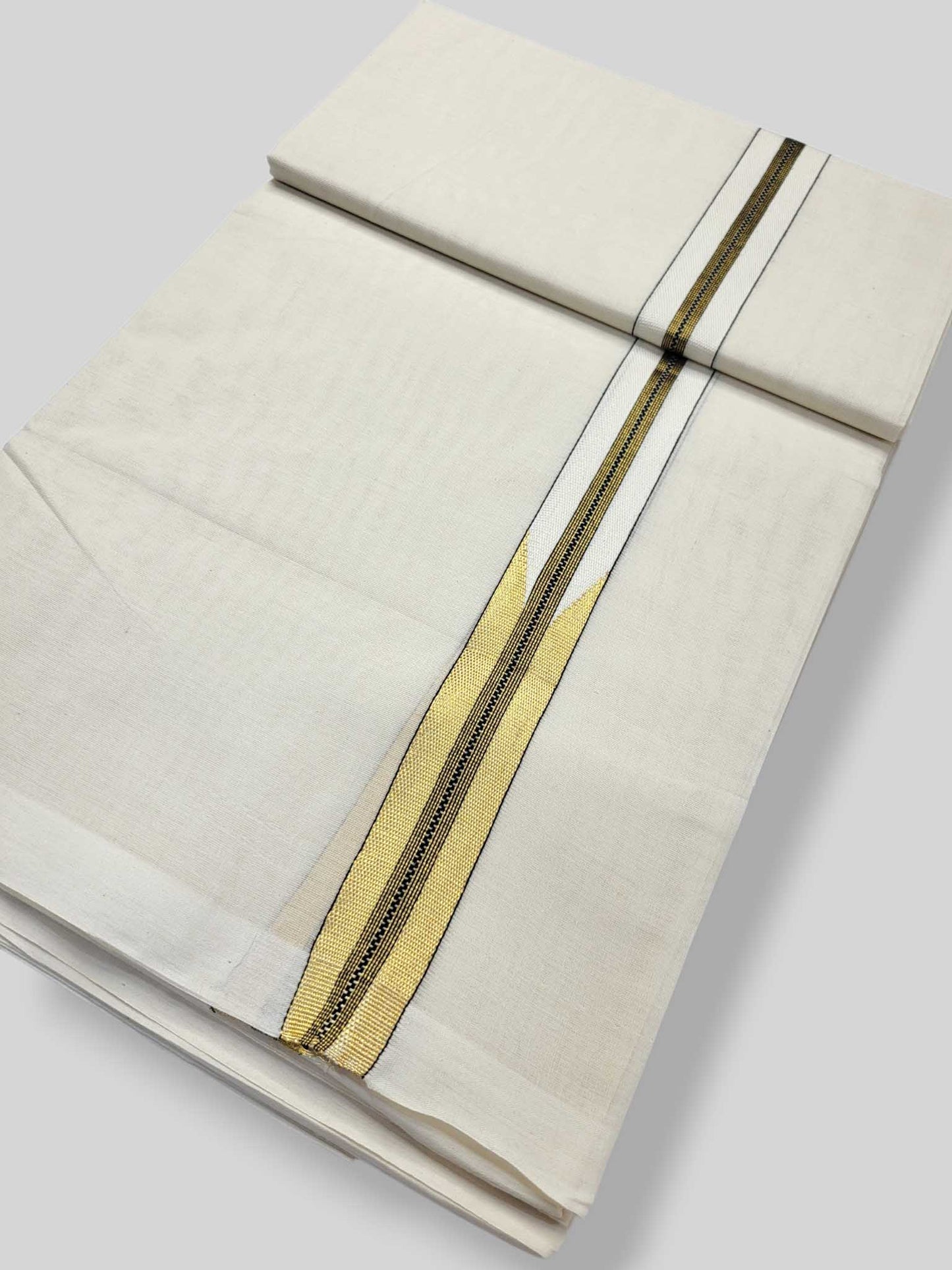 Kerala Kasavu Mundu for Men