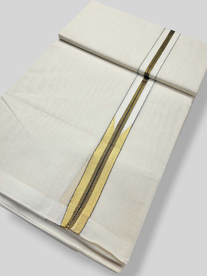 Kerala Kasavu Mundu for Men