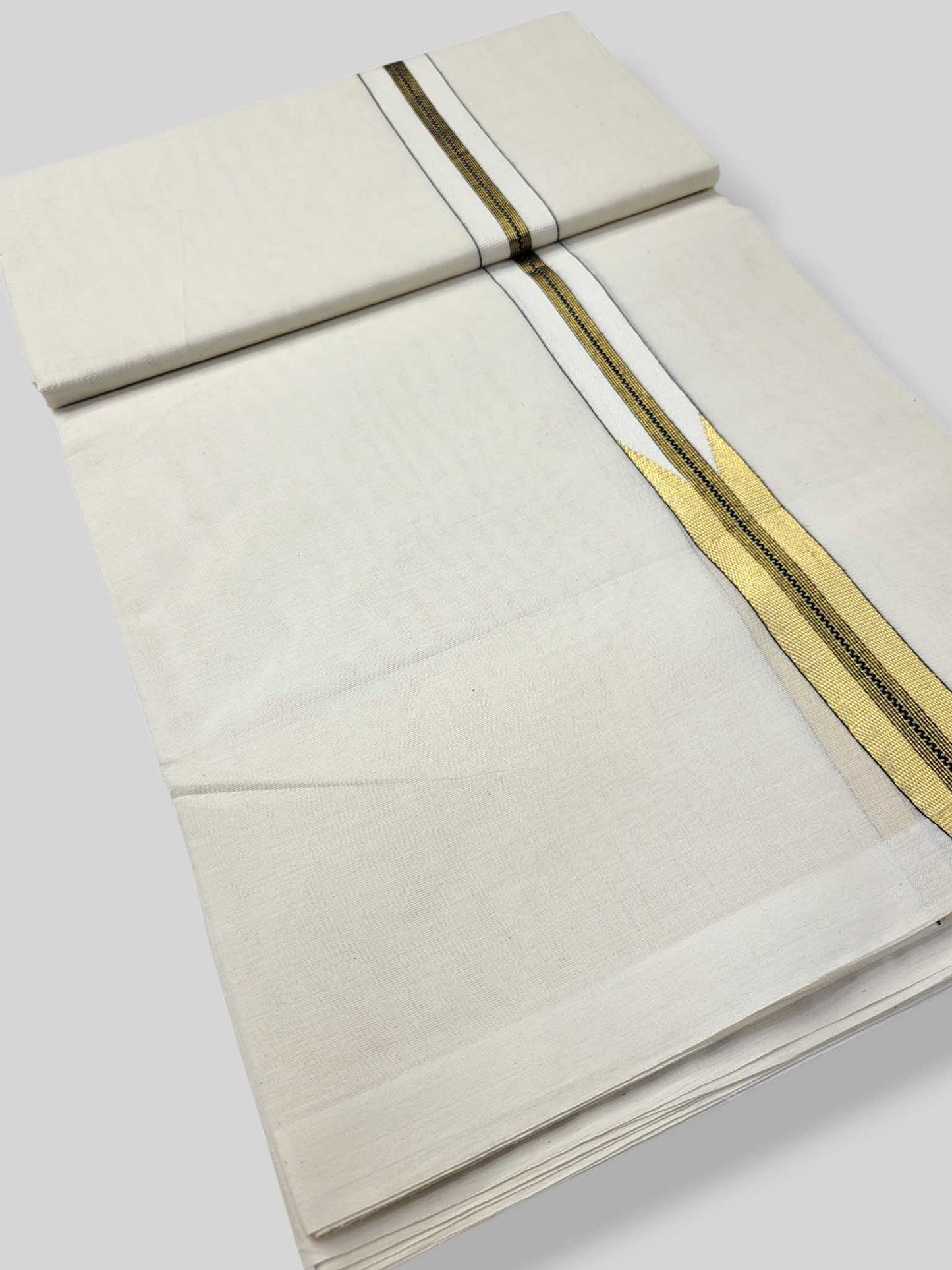 Kerala Kasavu Mundu for Men