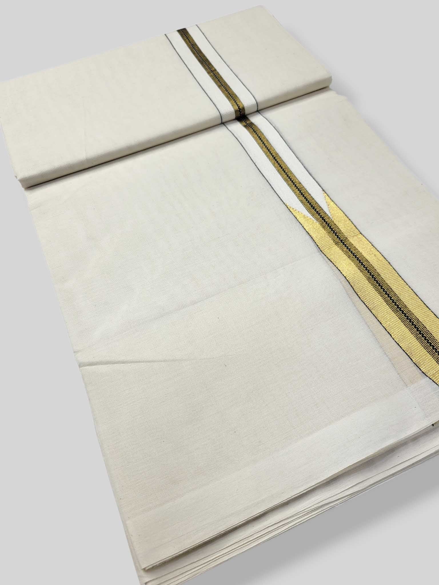 Kerala Kasavu Mundu for Men