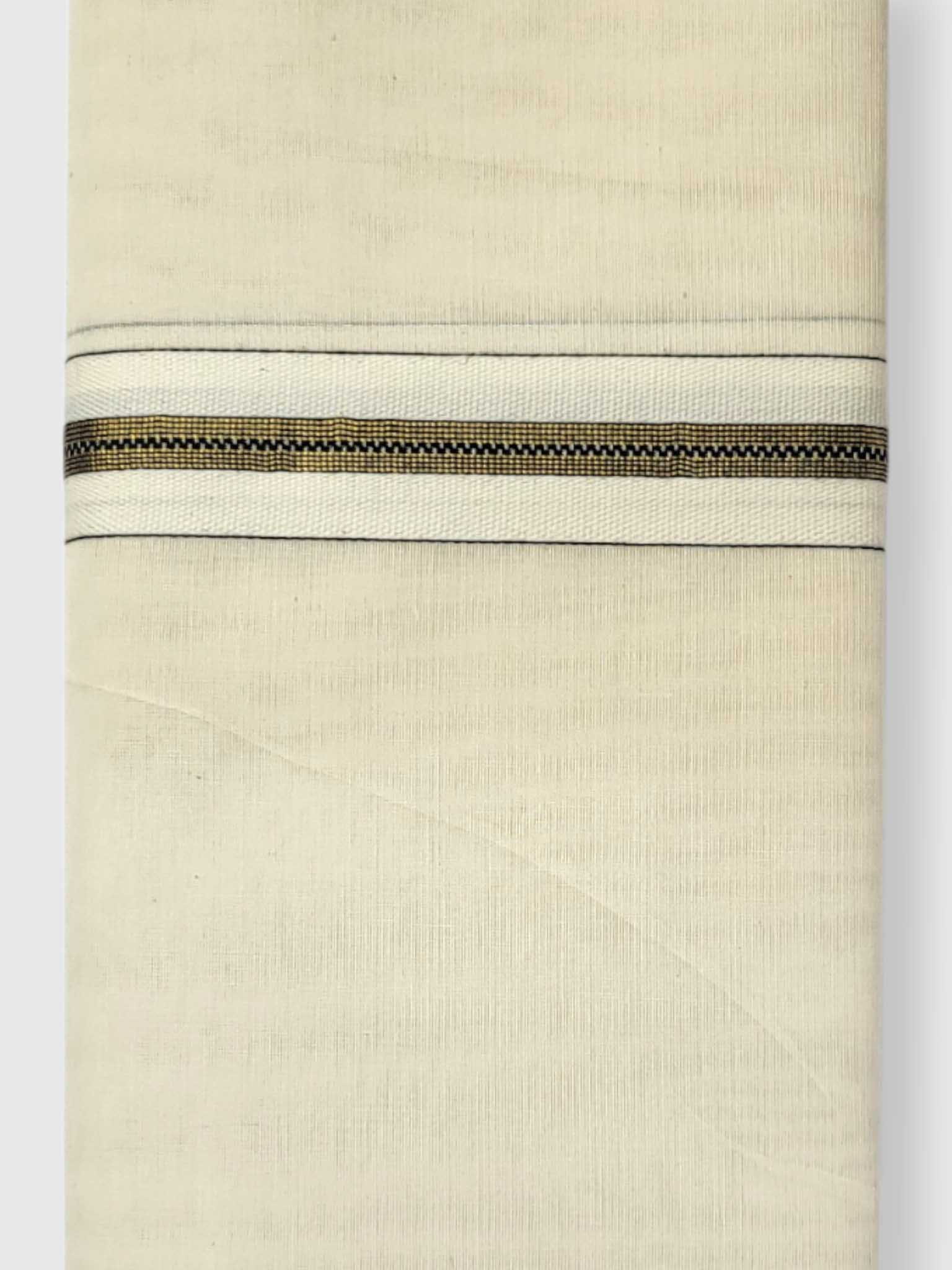 Kerala Kasavu Mundu for Men