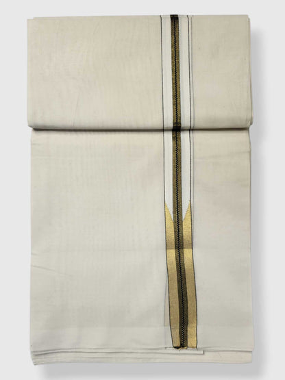 Kerala Kasavu Mundu for Men