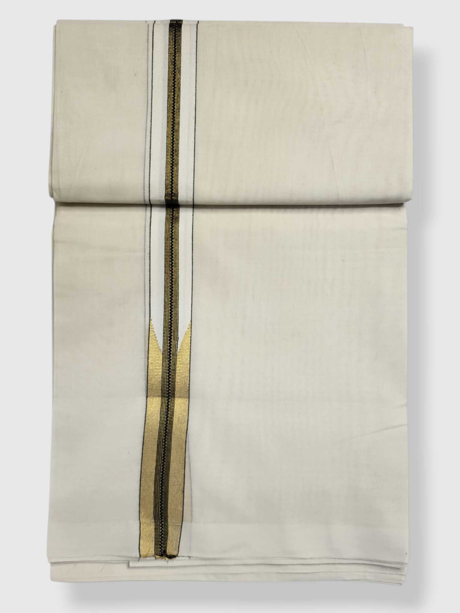 Kerala Kasavu Mundu for Men