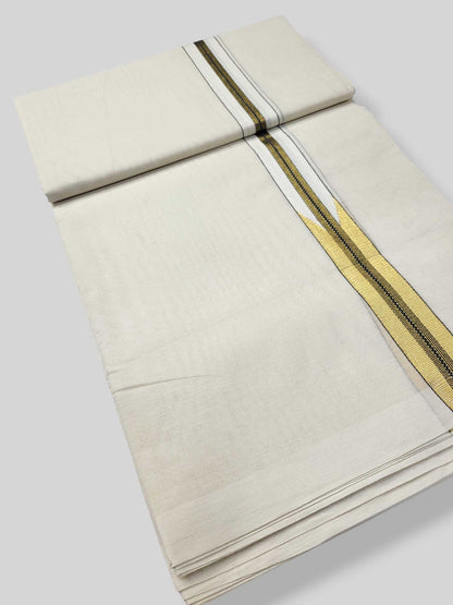 Kerala Kasavu Mundu for Men