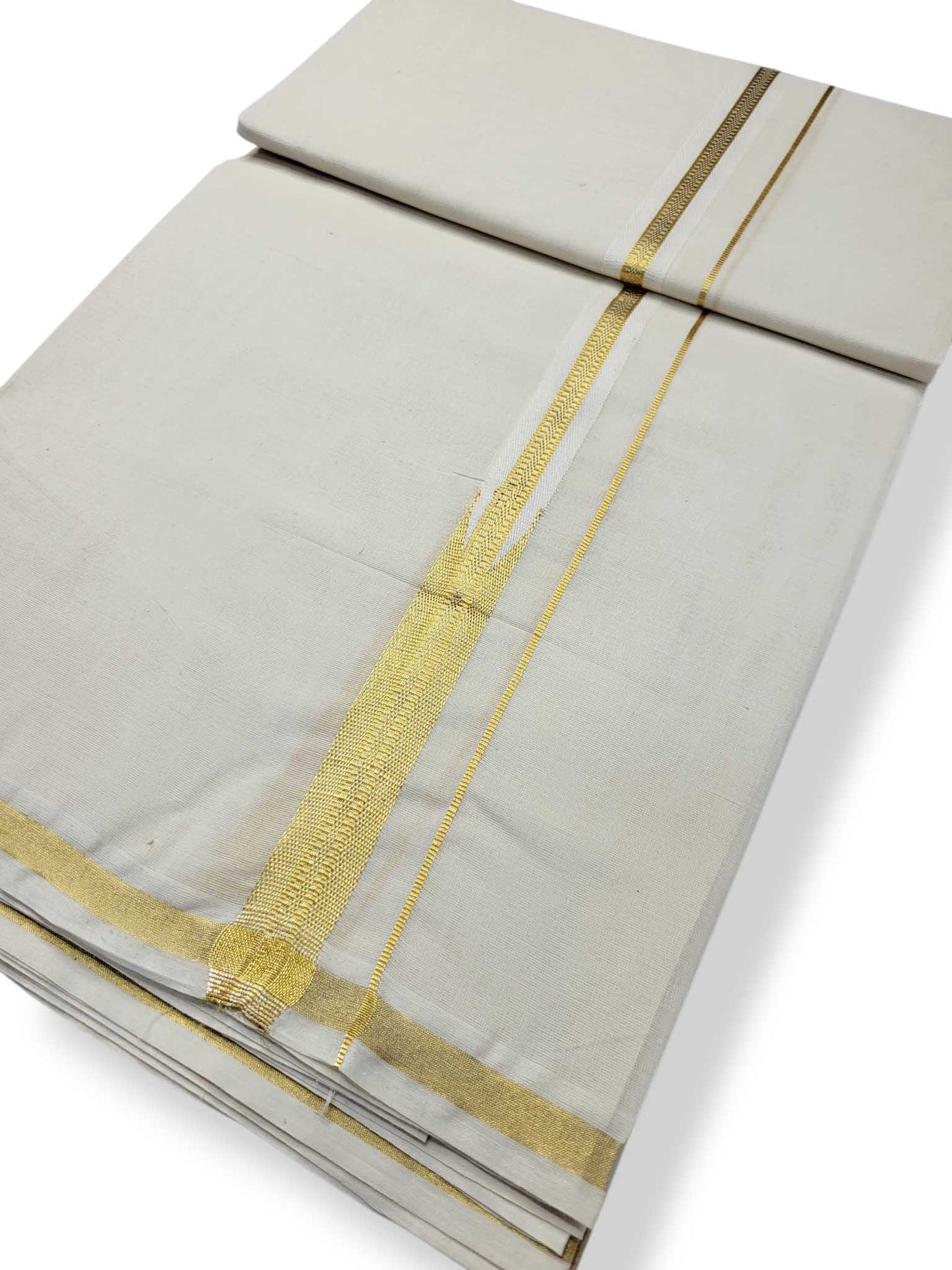 Kerala Kasavu Mundu for Men